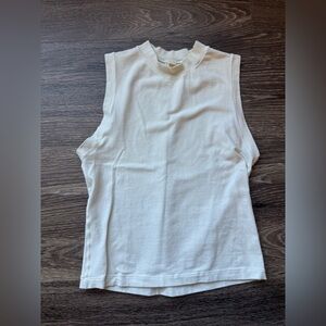 ***NO LONGER AVAIL***SKIMS Bone White Muscle Tee (M)